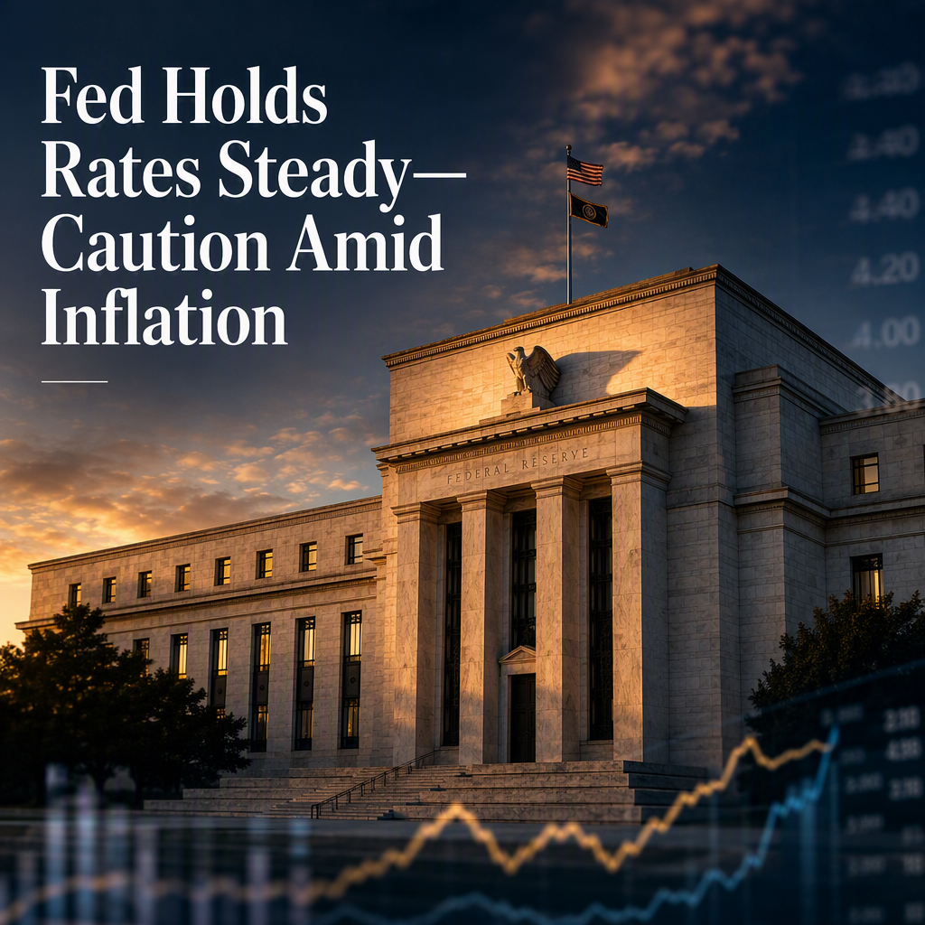 Federal Reserve Holds Interest Rates Steady for Fifth Straight Meeting Amid Inflation Concerns
