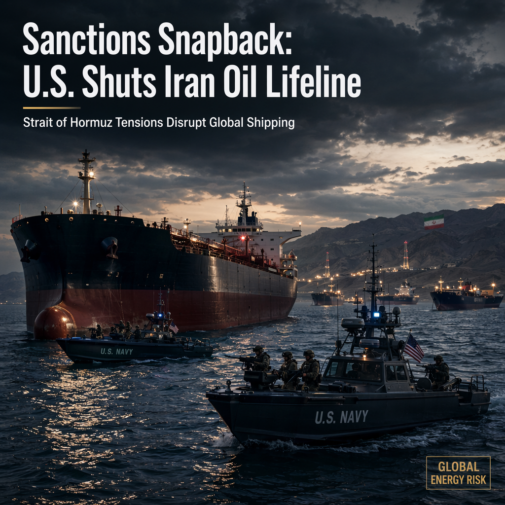 U.S. Revokes Iran Oil Sanctions Waivers After Attacks on Commercial Ships in Strait of Hormuz