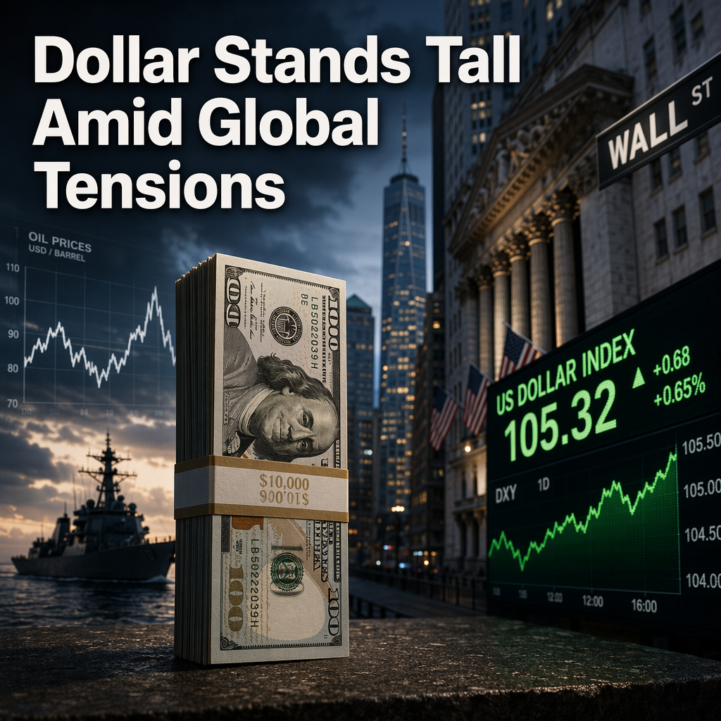 US Dollar Index Gains Support Amid Middle East Tensions and Firm Rate Outlook