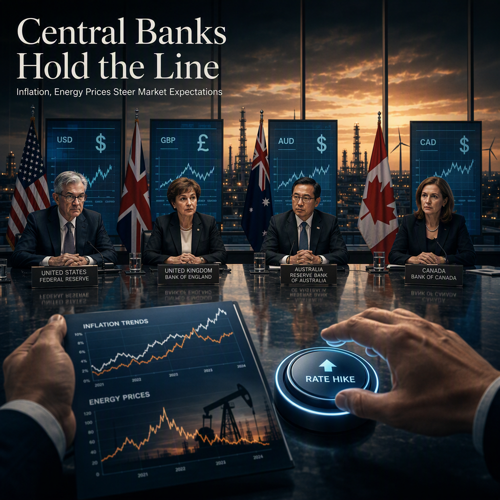 Central Banks Hold Steady as Inflation and Energy Prices Shape Market Expectations