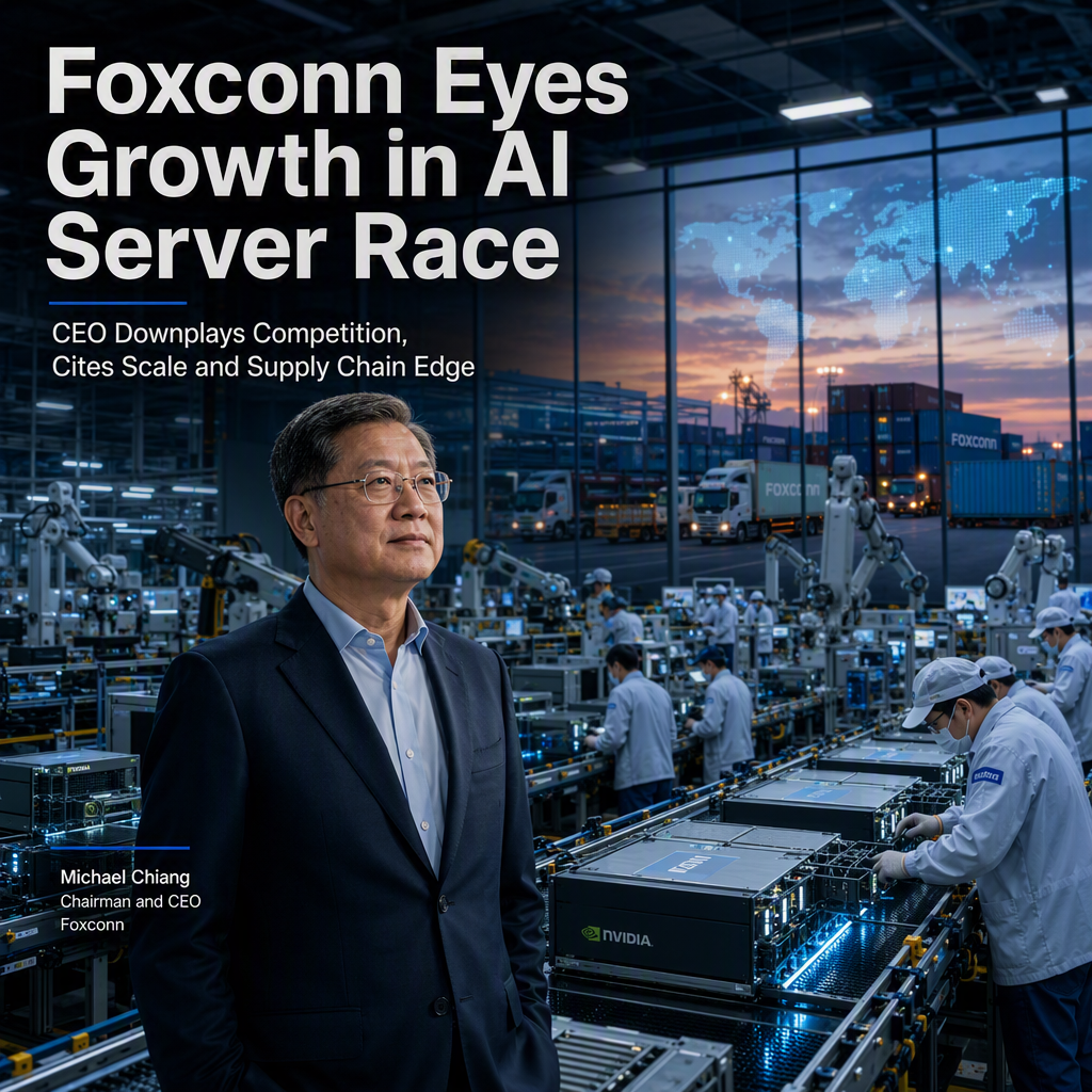 Foxconn Expresses Confidence Amid Rising Competition in AI Server Market
