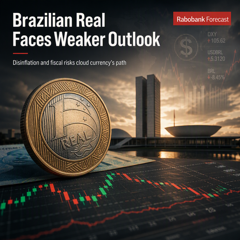 Brazilian Real Faces Weaker Outlook Amid Disinflation and Fiscal Risks, Says Rabobank
