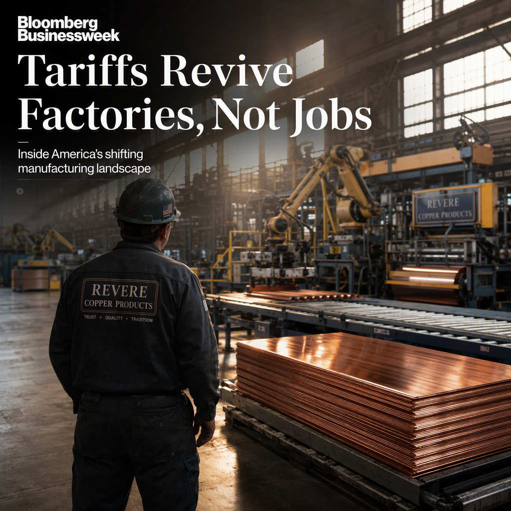 Trump's Tariffs Reshape U.S. Manufacturing but Fail to Revive Jobs