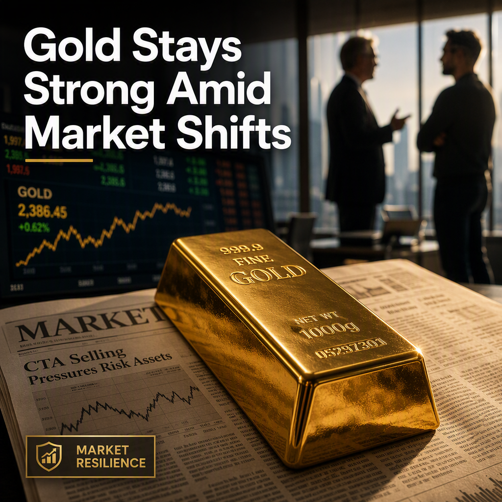 Gold Holds Firm Despite CTA Selling as Discretionary Investors Provide Support, Says TD Securities