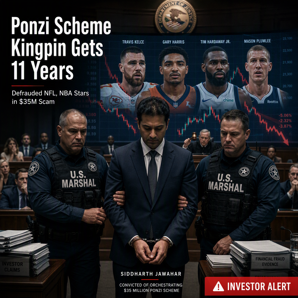 Ponzi Scheme Mastermind Sentenced to 11 Years for Defrauding Travis Kelce and NBA Players