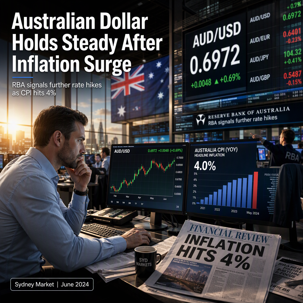 Australian Dollar Holds Recovery as August CPI Hits 4%, RBA Signals More Rate Hikes Possible