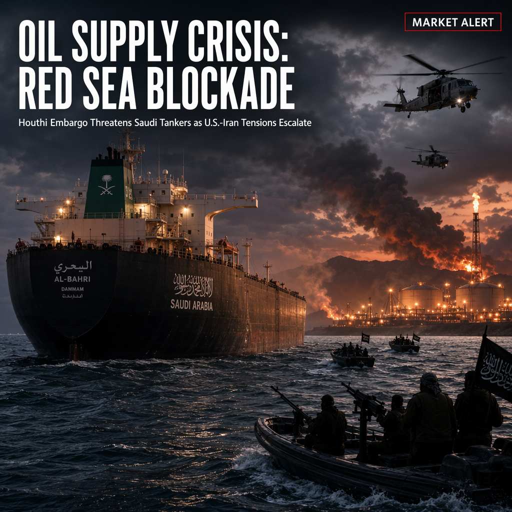 Houthi Maritime Embargo Threatens Saudi Oil Exports Amid Escalating U.S.-Iran Conflict