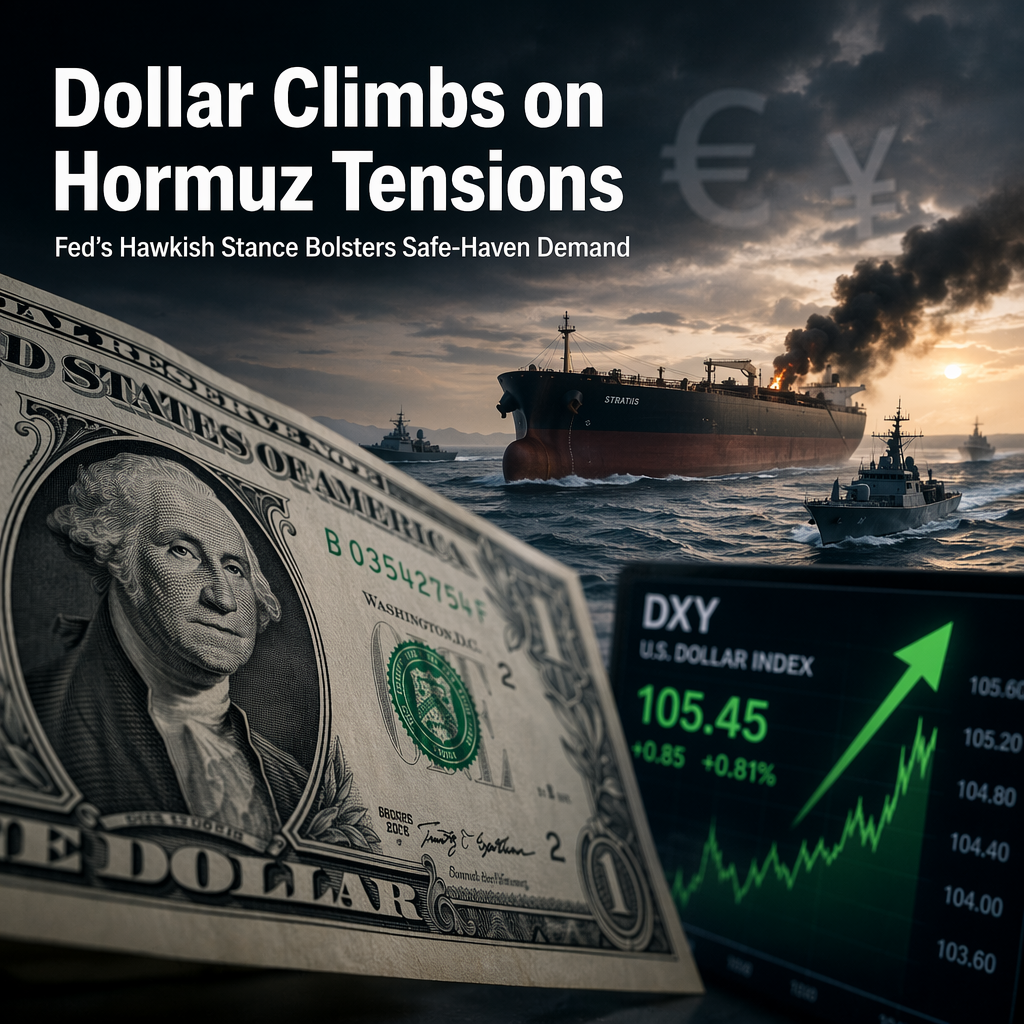 US Dollar Index Rises as Hormuz Tensions Spur Safe-Haven Demand; Fed Maintains Hawkish Tone