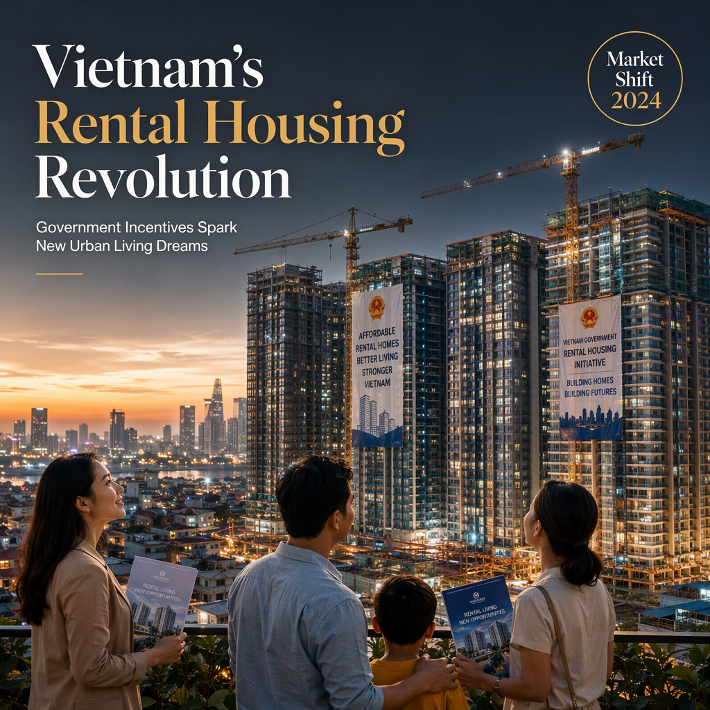 Vietnam Government Launches Rental Housing Initiatives Amid Surging Property Prices