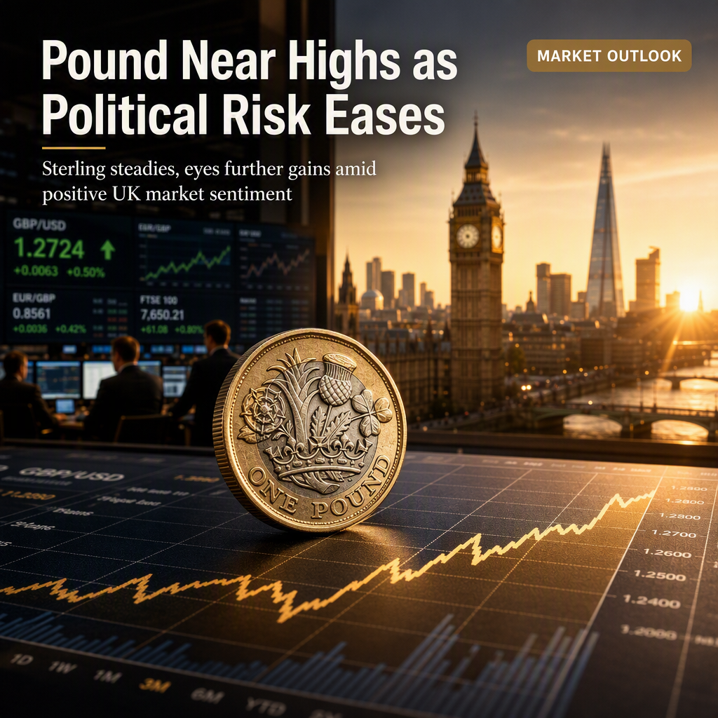 British Pound Consolidates Near Multi-Month Highs as Political Risk Fades