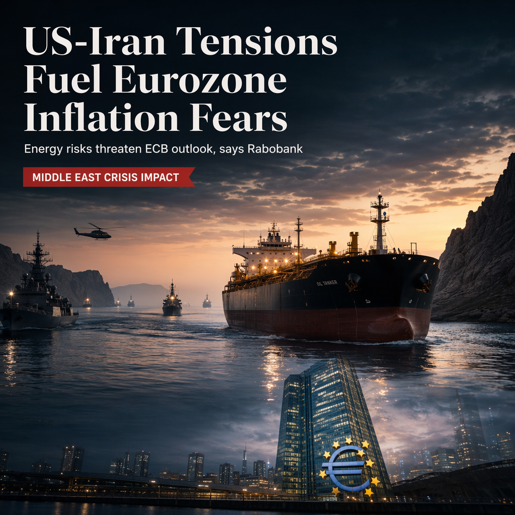 Renewed US-Iran Tensions Raise Eurozone Inflation Risks, Says Rabobank