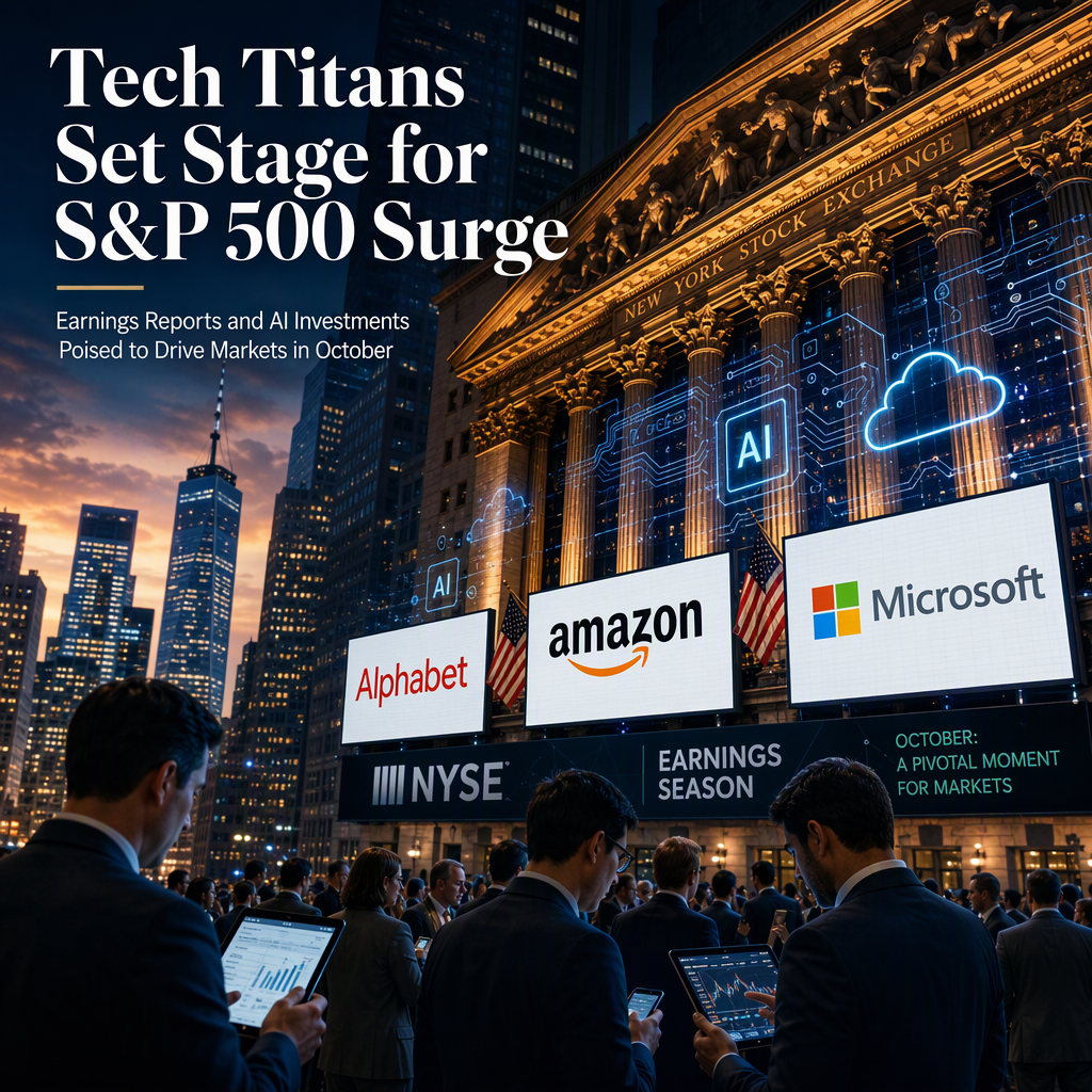 October Earnings Season Poised to Drive S&P 500 as Tech Giants Prepare Major Announcements