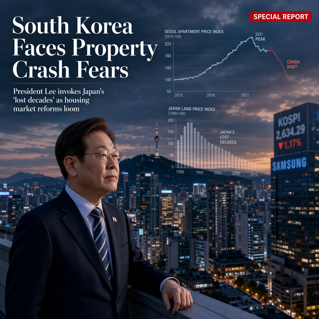 South Korean President Warns of Japan-Style Property Crash Amid Real Estate Policy Reforms