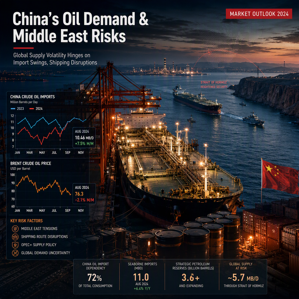 Chinese Oil Import Fluctuations and Middle East Disruptions Shape Global Supply Outlook