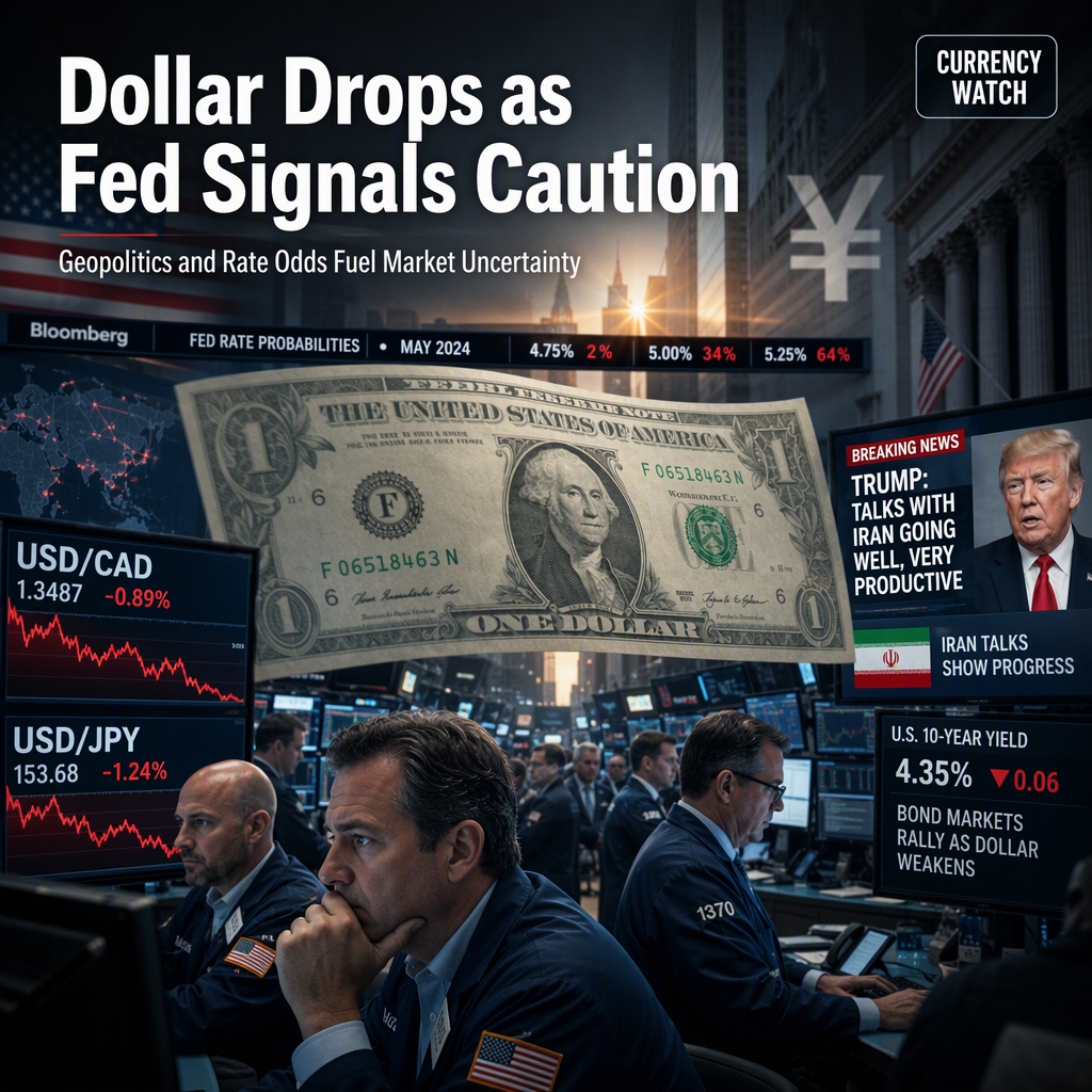 US Dollar Weakens Amid Dovish Fed Expectations and Geopolitical Developments