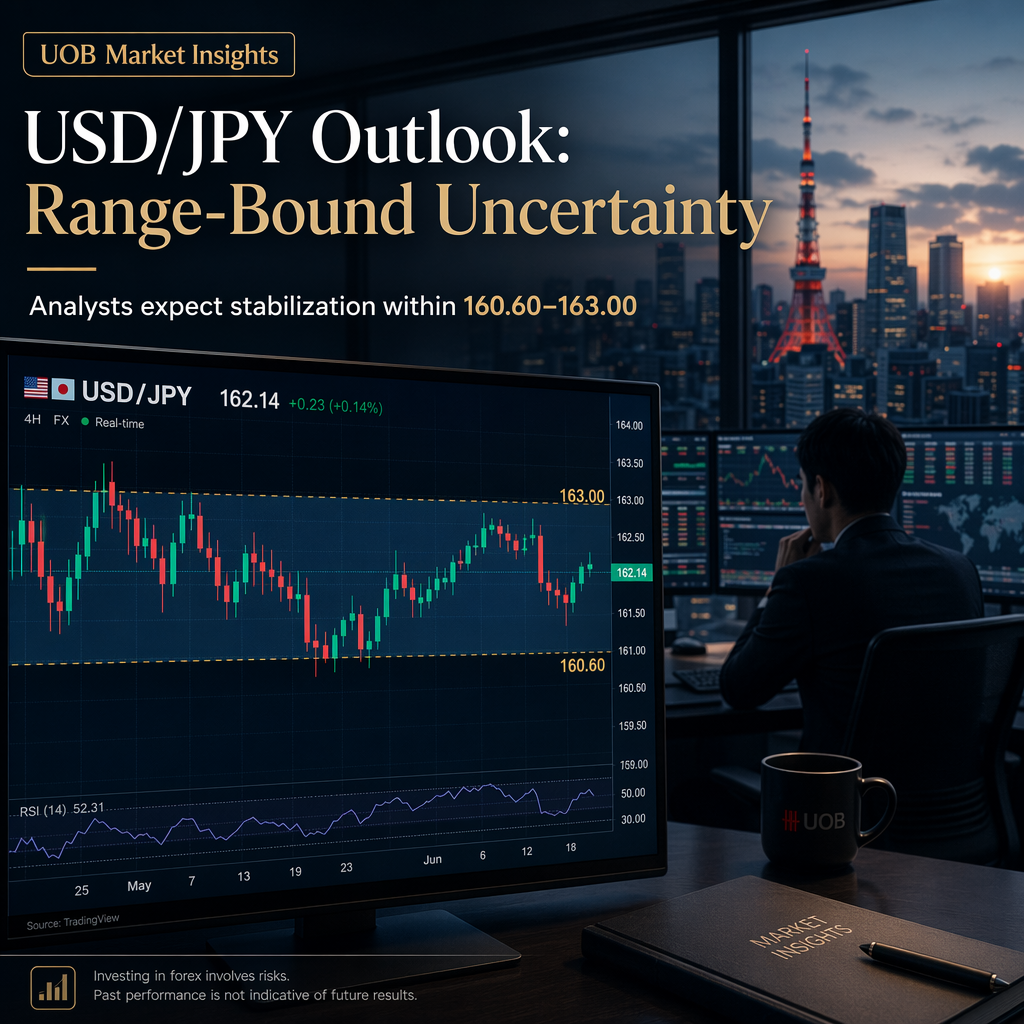 USD/JPY Outlook Remains Mixed Within Defined Trading Band, Says UOB