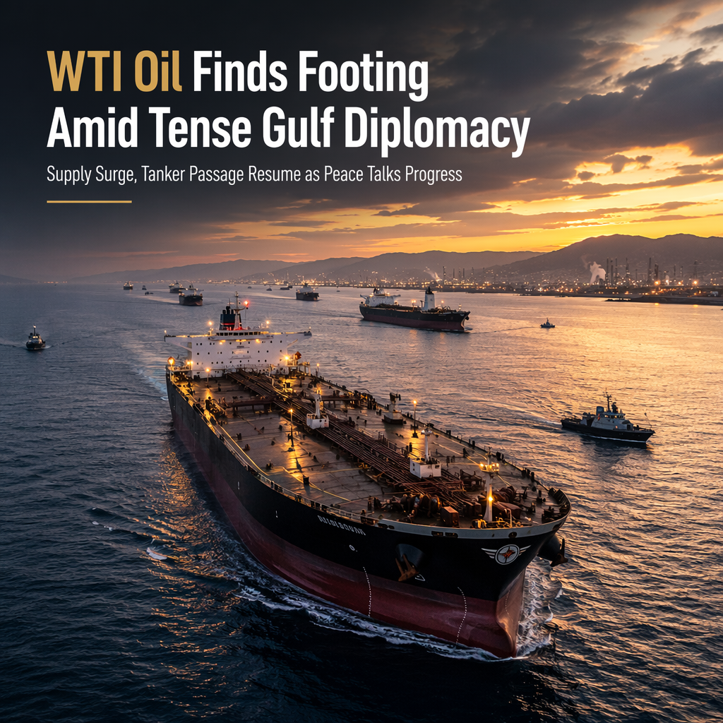 WTI Oil Recovers from Three-Month Lows Amid US-Iran Diplomatic Developments and Supply Boosts