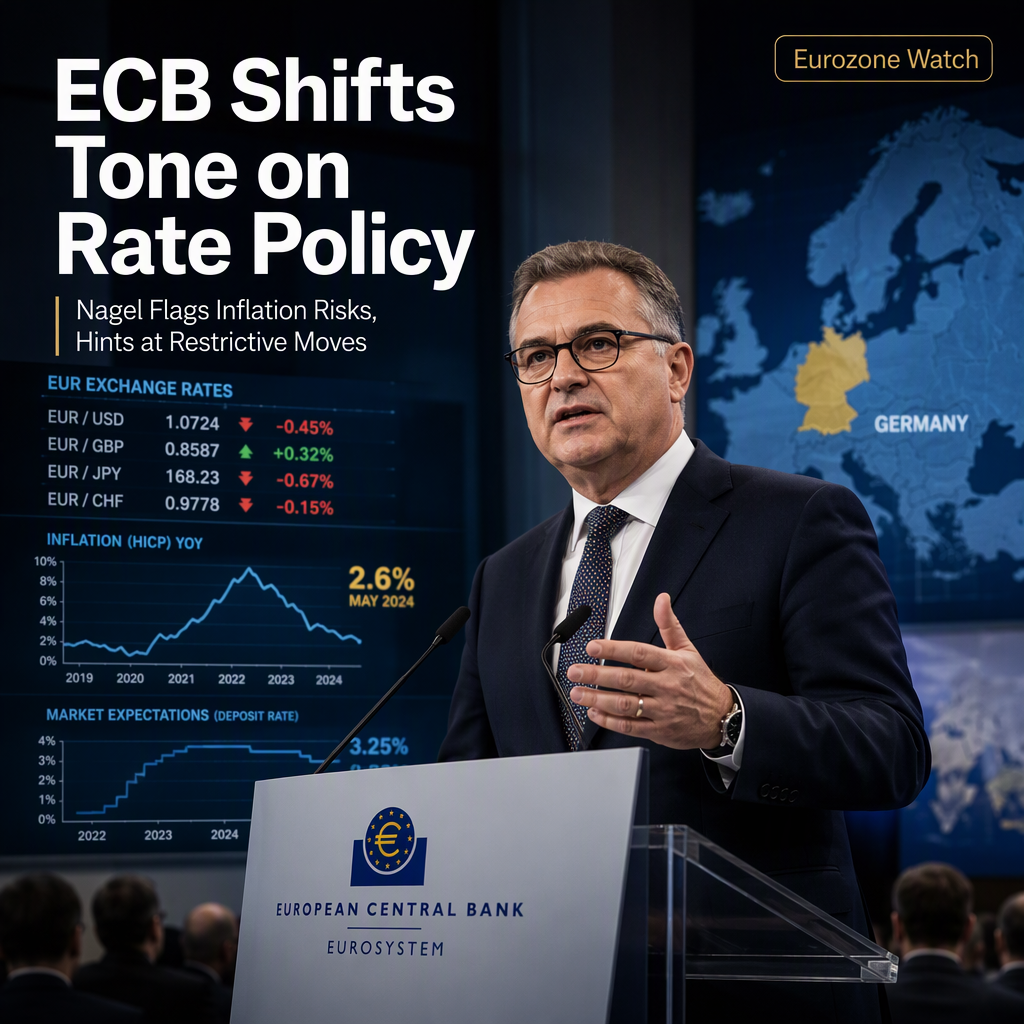 ECB’s Nagel Signals Potential Shift Toward Restrictive Policy Amid Inflation Concerns