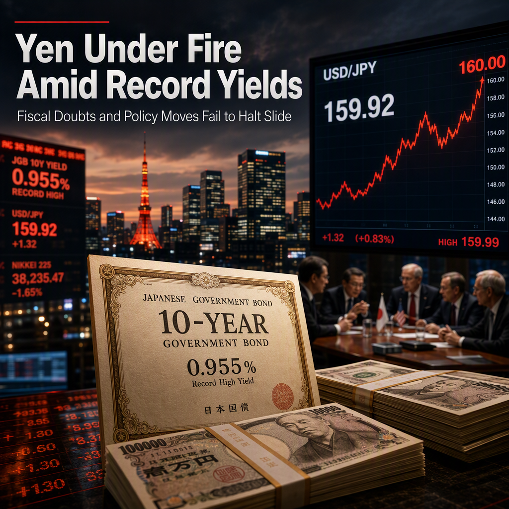 Japanese Yen Weakens Despite Record 10-Year Yield and US-Japan Policy Coordination