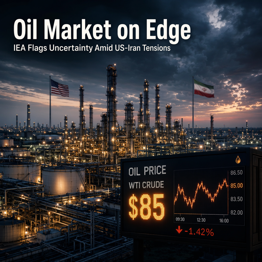 IEA Warns of Oil Market Uncertainty Amid Rising US-Iran Tensions and Supply Growth