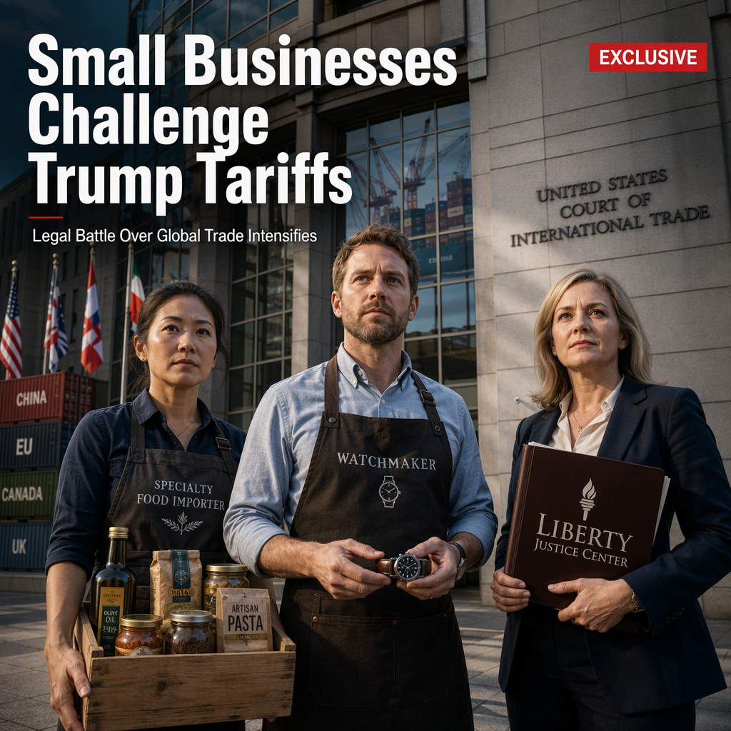 Small Businesses Sue Trump Administration Over New Tariffs on 60 Economies