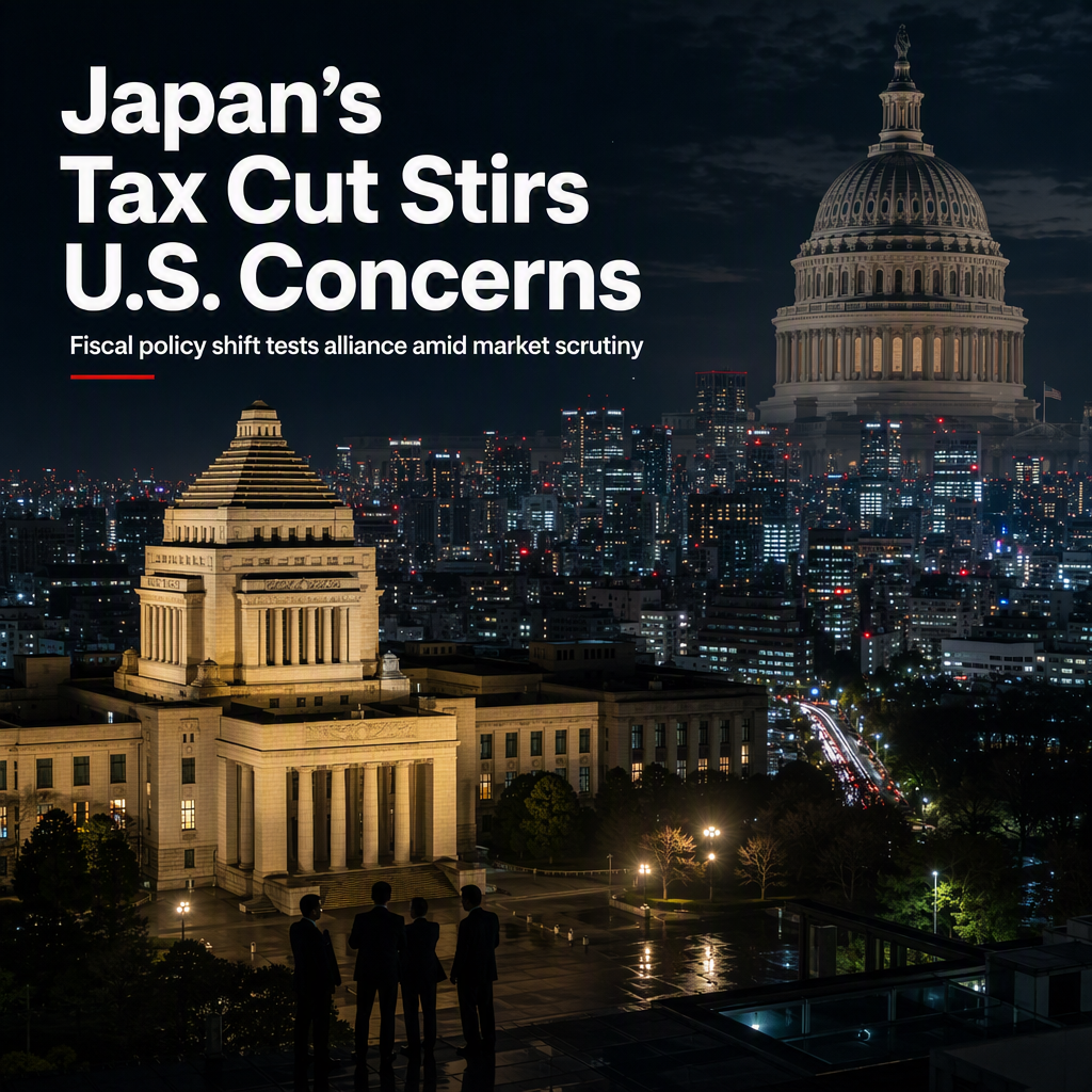 Japan's Consumption Tax Cut Sparks Tension with U.S. Over Fiscal Policy