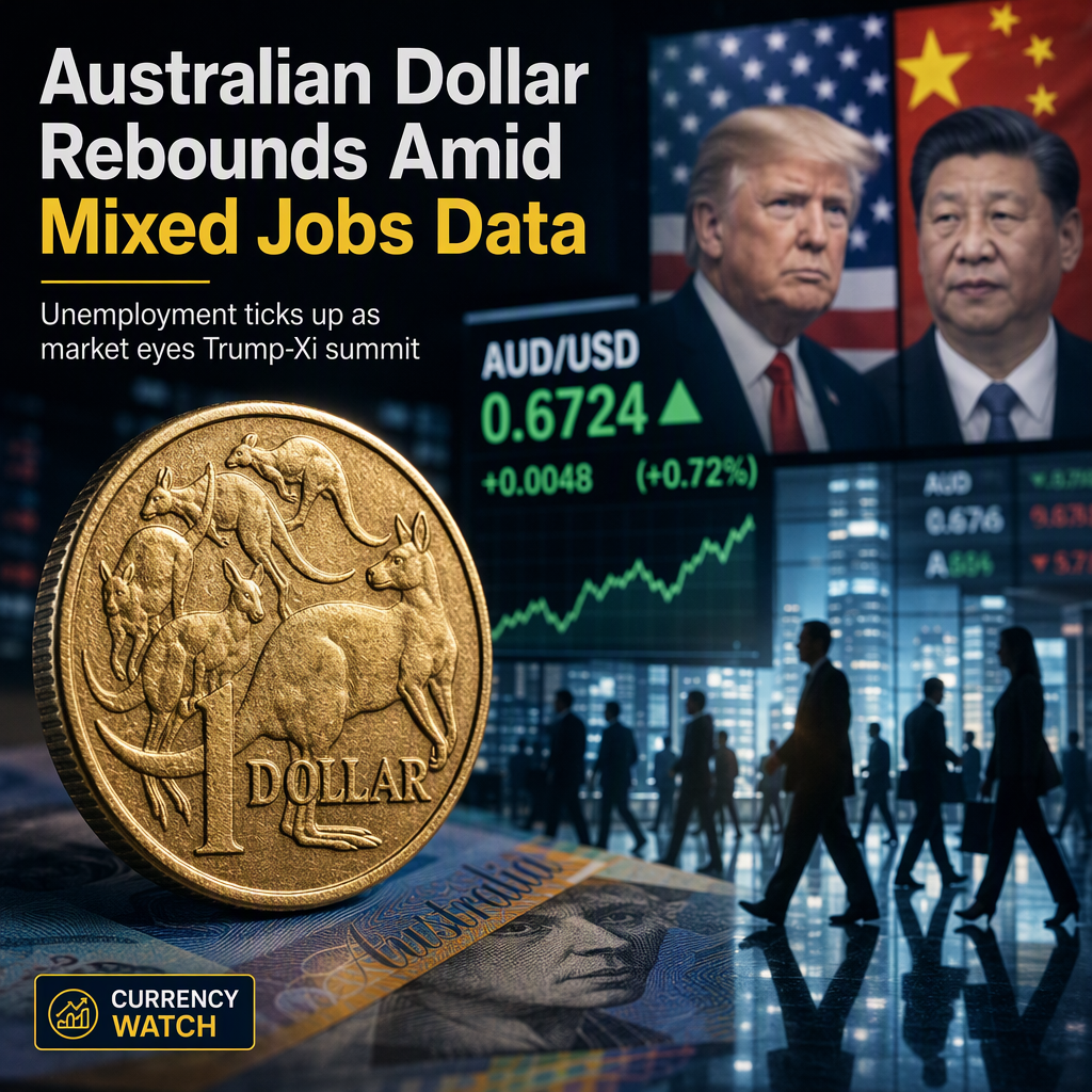 Australian Dollar Recovers as Employment Surges, but Unemployment Rate Rises Ahead of Trump-Xi Meeting