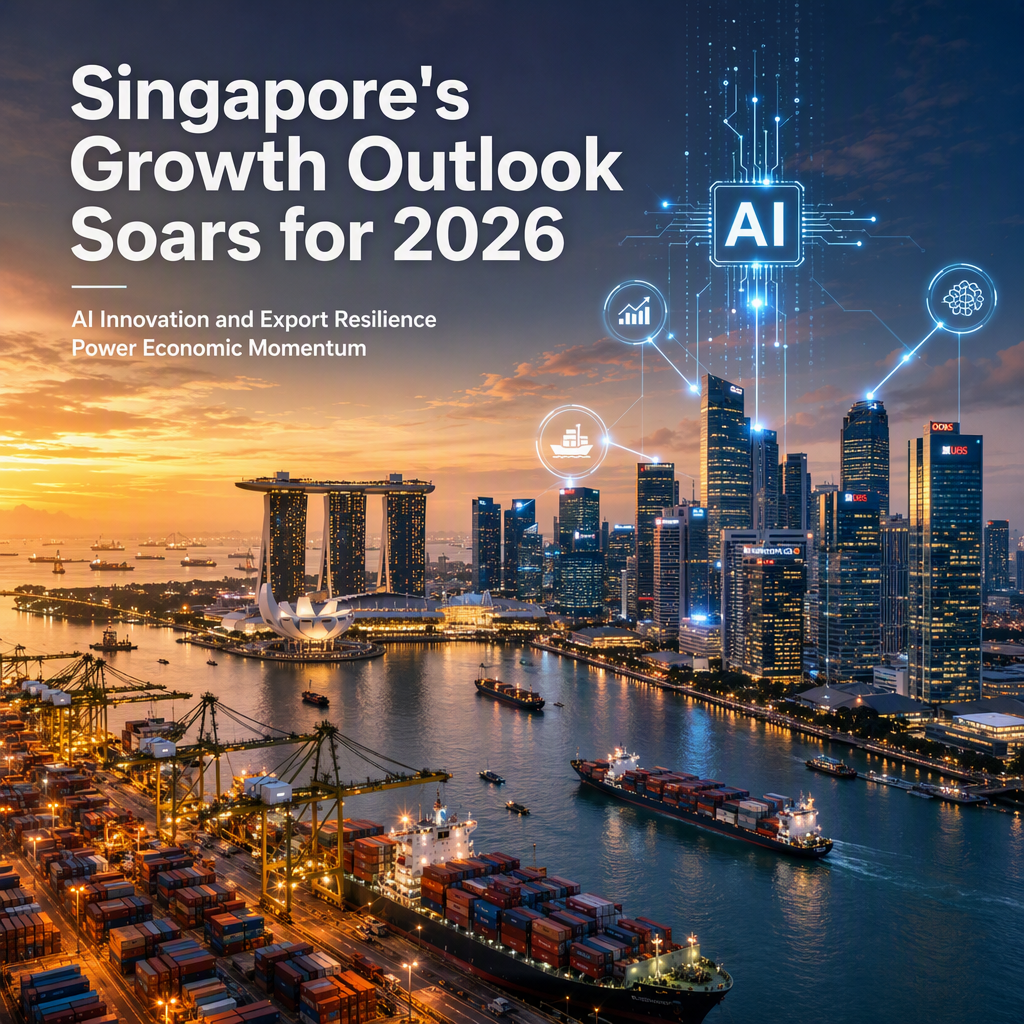Singapore Raises 2026 GDP Forecast Amid AI Surge and Resilient Exports