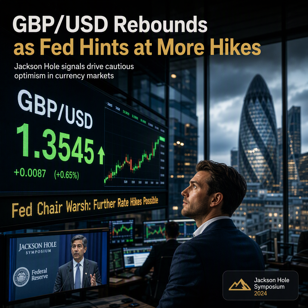 GBP/USD Rebounds as Fed Chair Warsh Signals Potential for Further Rate Hikes at Jackson Hole
