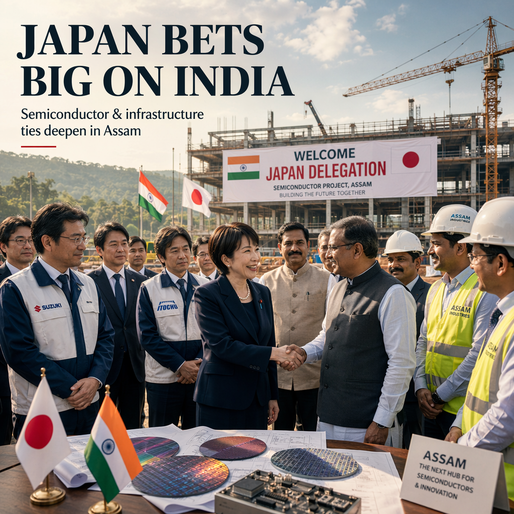 Japan's Prime Minister Takaichi to Lead Major Business Delegation to India, Targeting Semiconductor and Infrastructure Investments