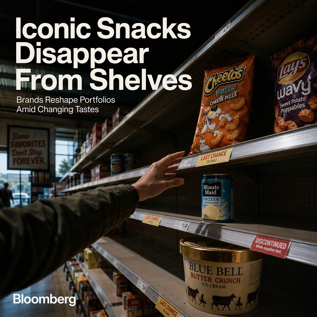 Major Snack Brands Announce Discontinuation of Iconic Products Amid Portfolio Reshuffling
