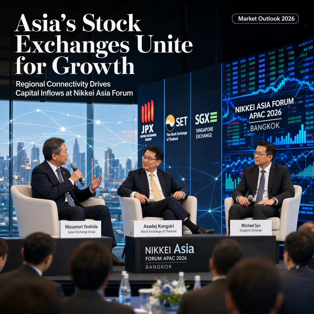 Asian Stock Exchange Leaders Advocate Regional Connectivity to Boost Capital Inflows