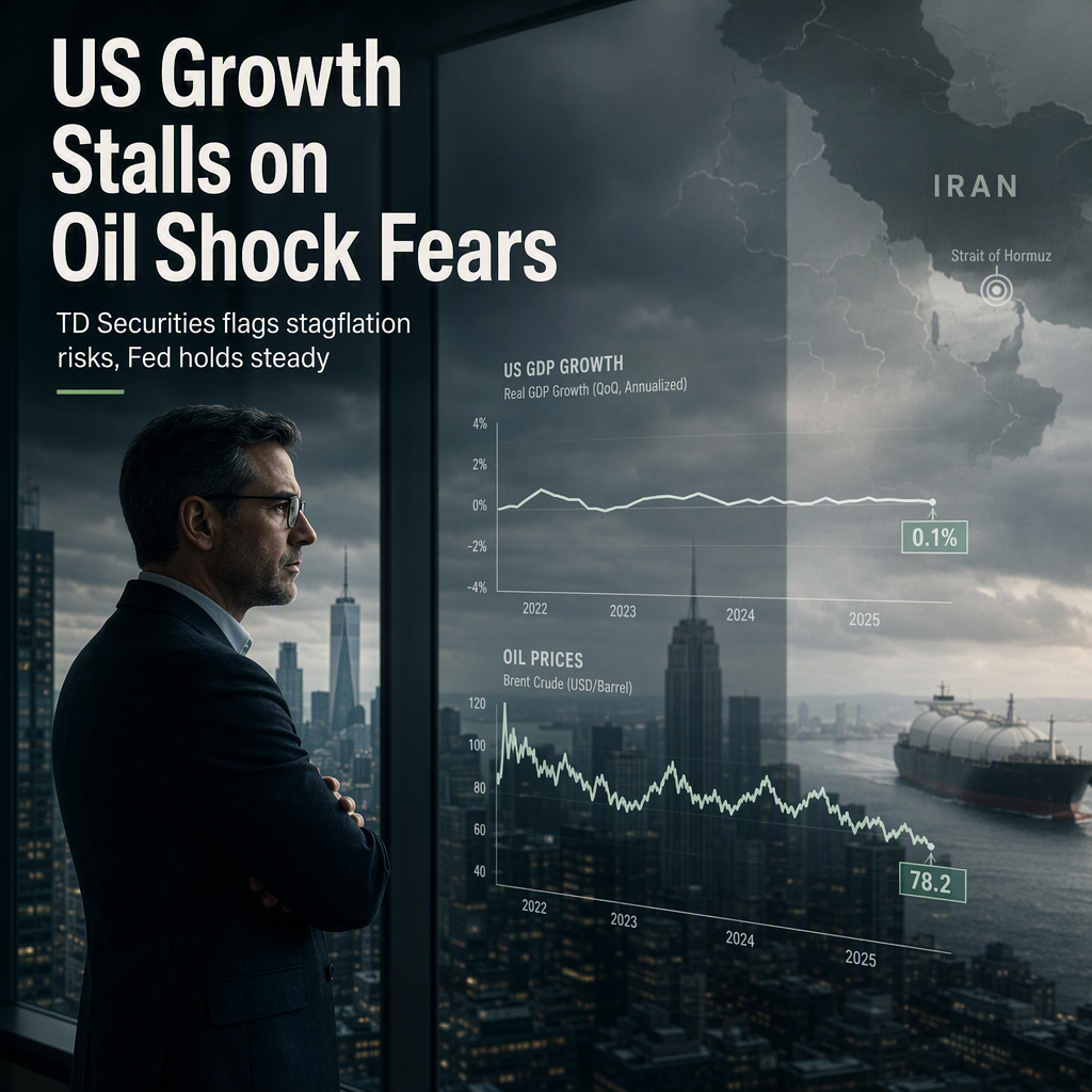 TD Securities Sees Sideways US Growth Amid Lingering Oil Shock and Stagflation Risks