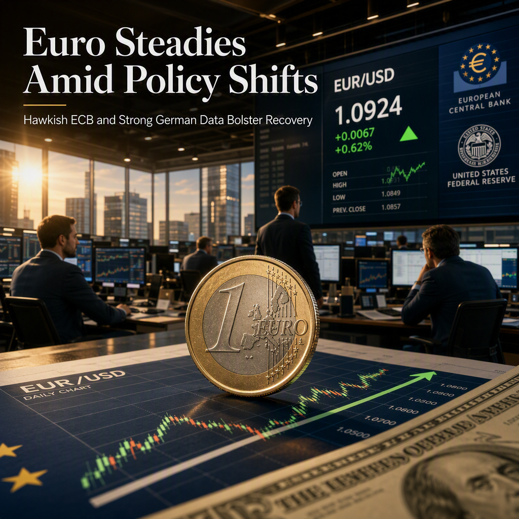 Euro Stabilizes Against Dollar Following FOMC Volatility, Supported by Hawkish ECB Stance
