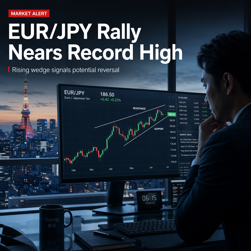 EUR/JPY Extends Rally, Approaches All-Time High Amid Rising Wedge Formation