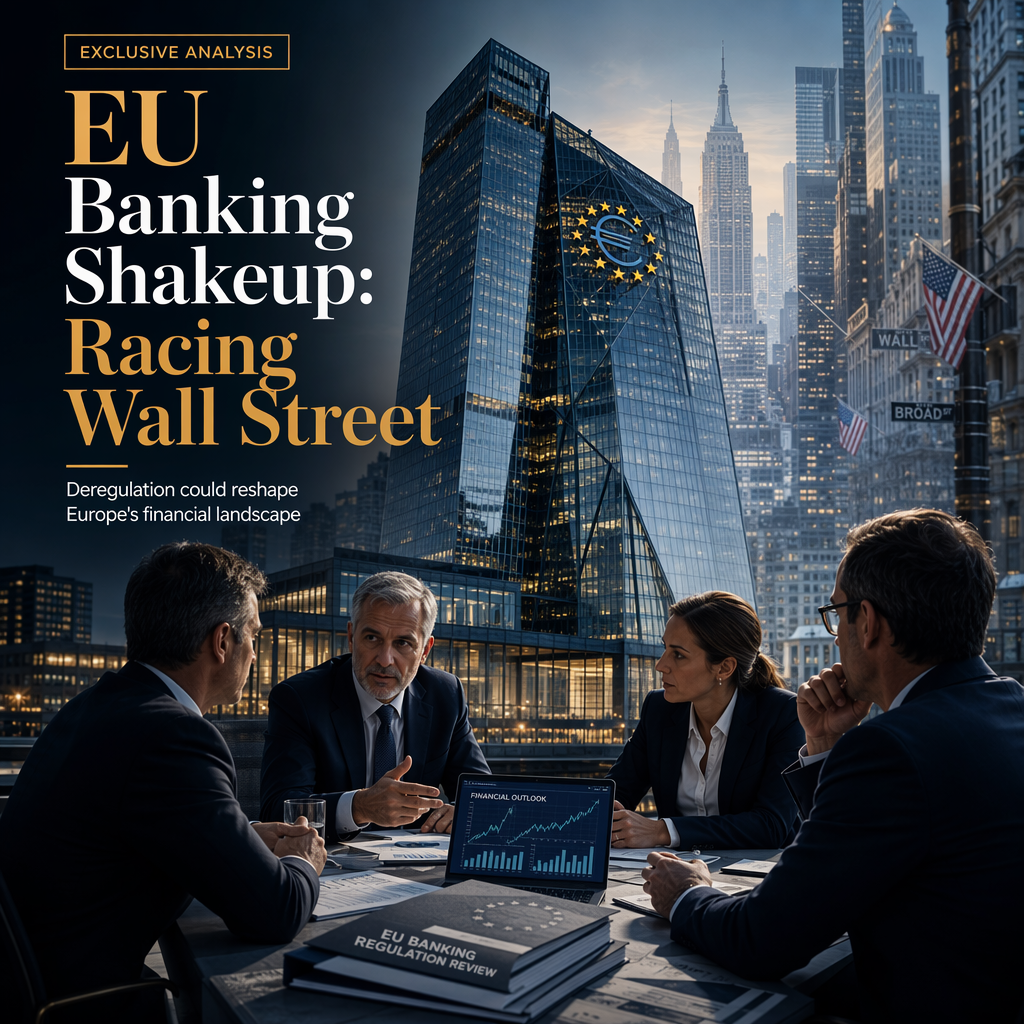 EU Considers Major Banking Deregulation to Compete with Wall Street's Record Profits