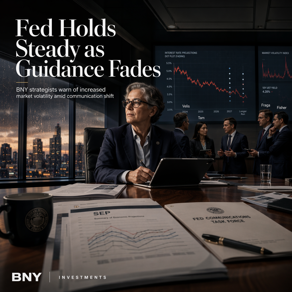BNY Strategists Expect Fed to Hold Rates Steady Amid Communications Overhaul
