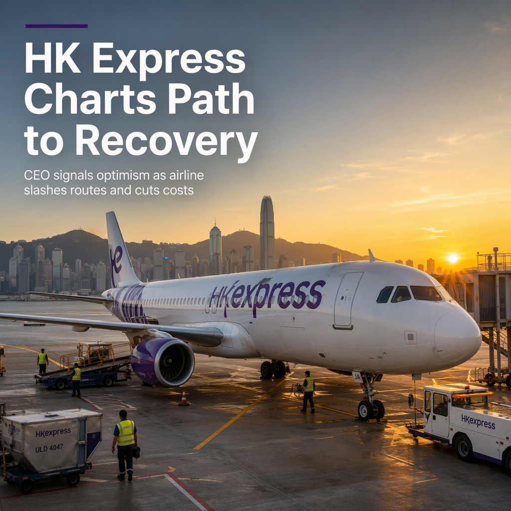 HK Express CEO Signals Positive Turnaround Amid Route Cuts and Cost Controls