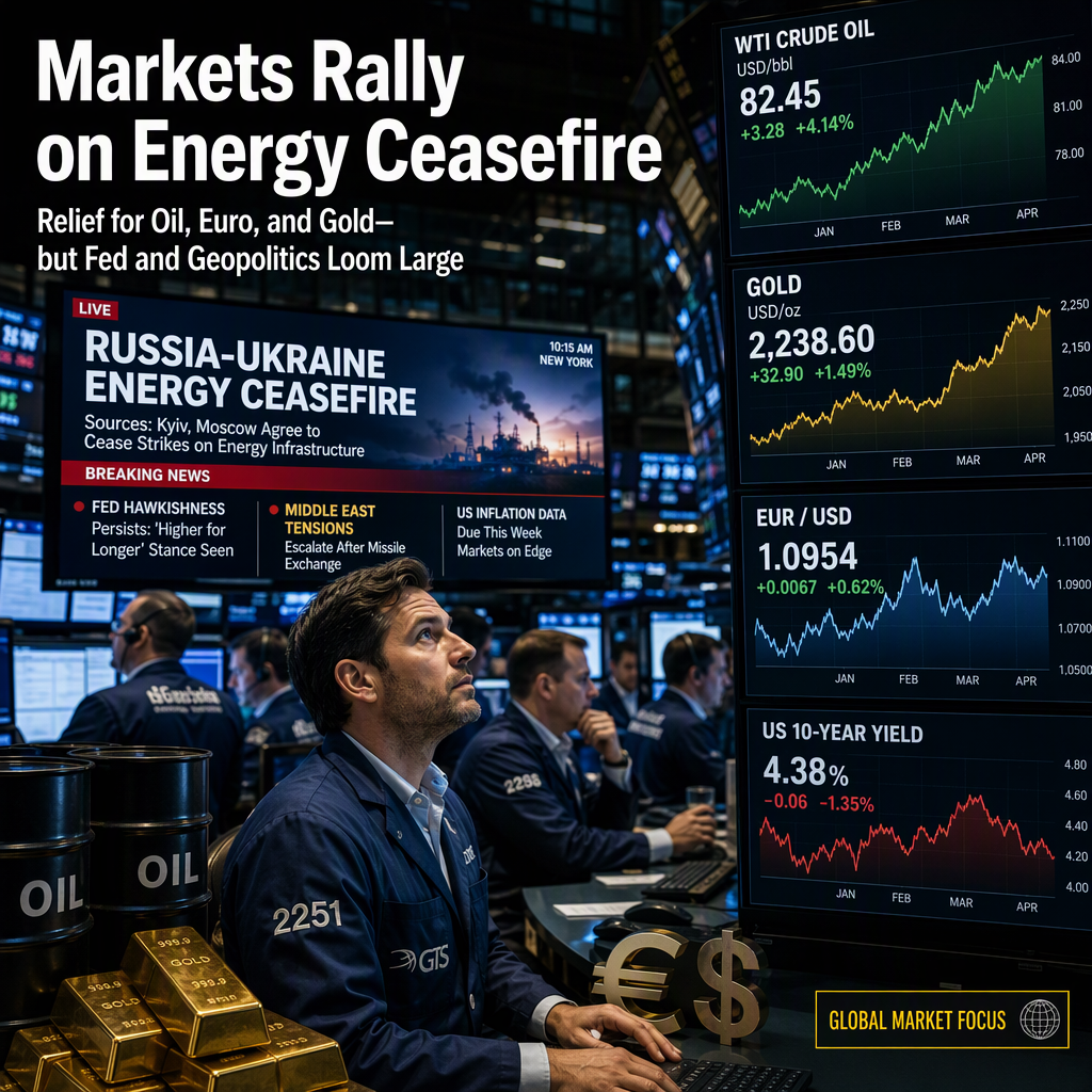 Global Markets React to Russia-Ukraine Energy Ceasefire Amid Fed Hawkishness and Geopolitical Tensions
