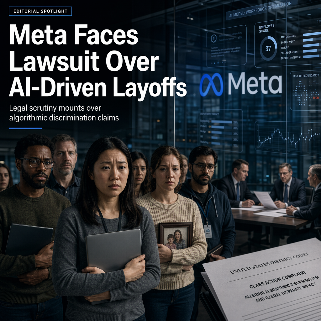 Meta Faces Lawsuit Over Alleged Discriminatory AI-Driven Layoffs