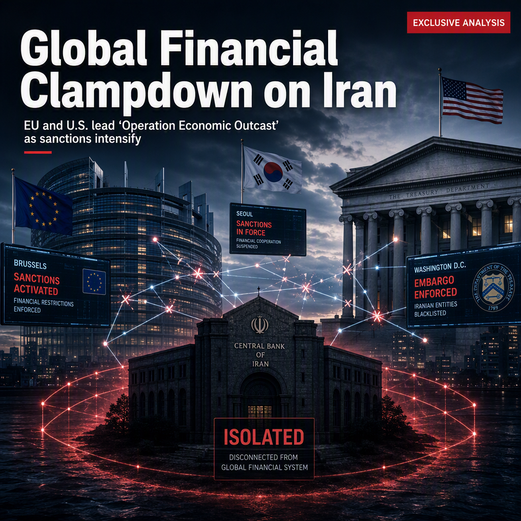 EU Joins U.S. in Intensifying Sanctions on Iran Amid Global Push for Financial Isolation