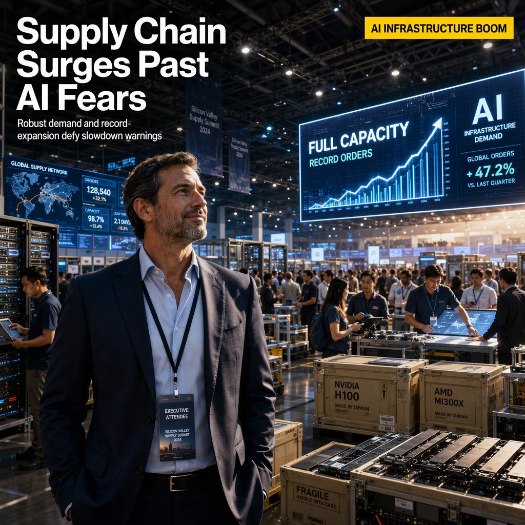 Tech Supply Chain Defies AI Slowdown Fears Amid Surging Infrastructure Demand