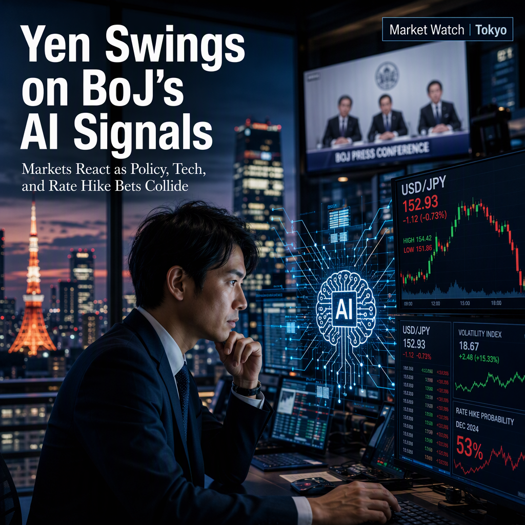 Japanese Yen Volatility Follows BoJ Remarks on AI and Rate Hike Speculation