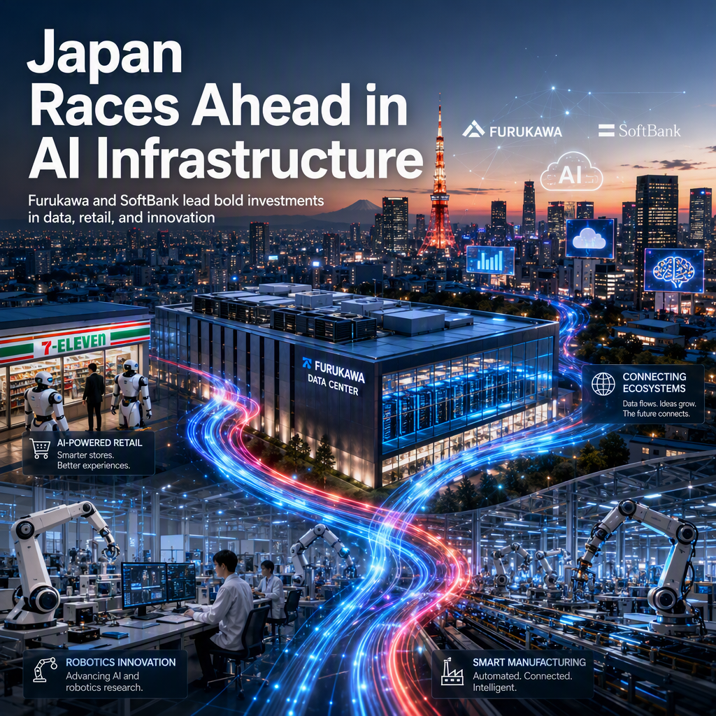 Japanese Firms Accelerate AI Infrastructure and Ecosystem Investments Amid Global Data Center Boom