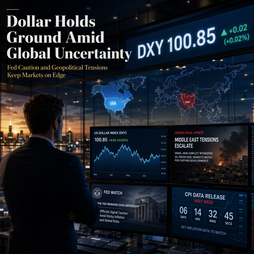 US Dollar Index Holds Steady Amid Geopolitical Tensions and Fed Rate Uncertainty
