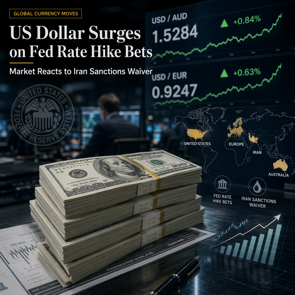 US Dollar Strengthens as Fed Rate Hike Bets Rise and Iran Sanctions Waived