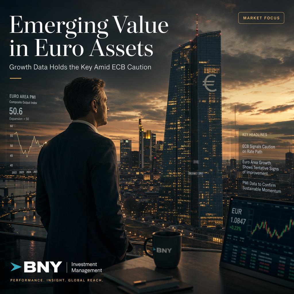 BNY: Euro Assets Show Emerging Value, But Growth Data Must Confirm Case Amid ECB Caution