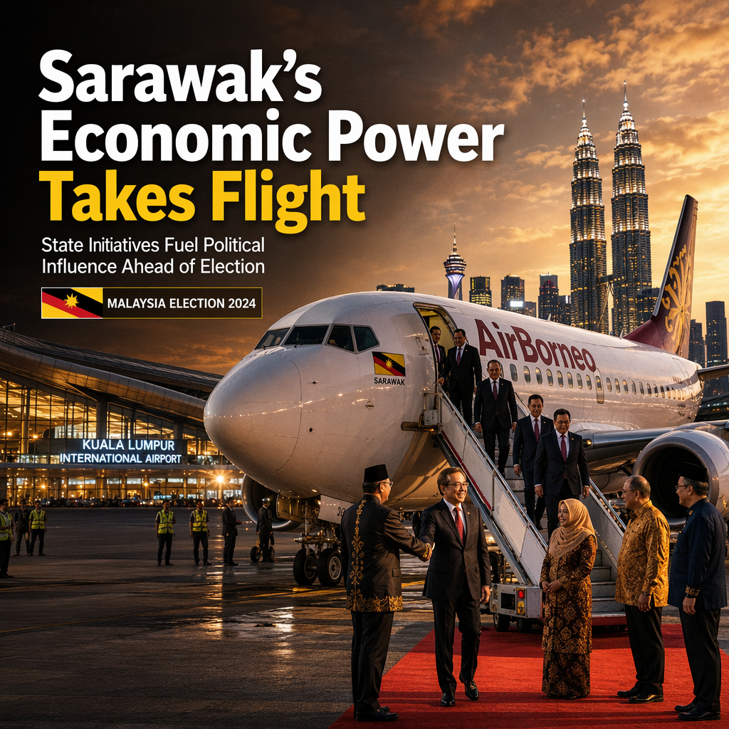 Sarawak's Economic Initiatives Boost Political Influence Ahead of Malaysia's General Election