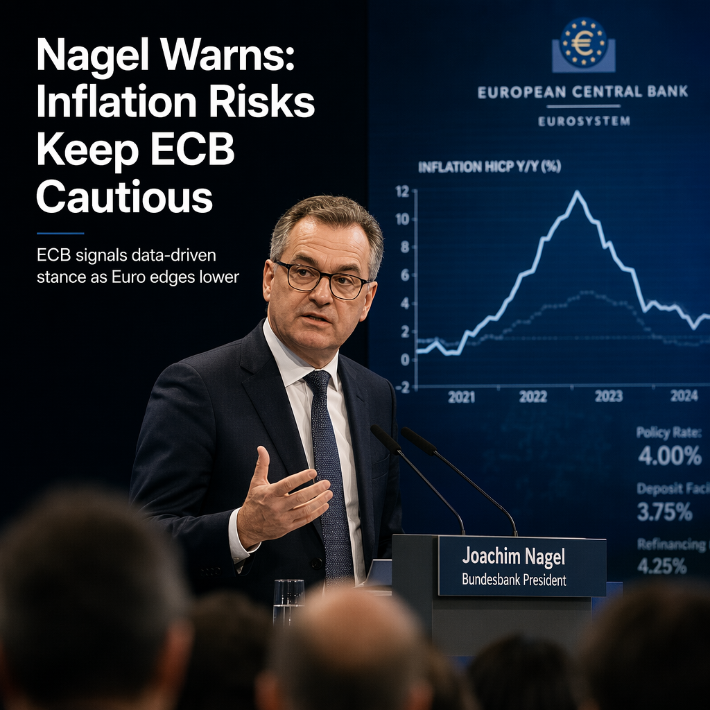 ECB’s Nagel Signals Cautious Stance Amid Persistent Inflation Risks