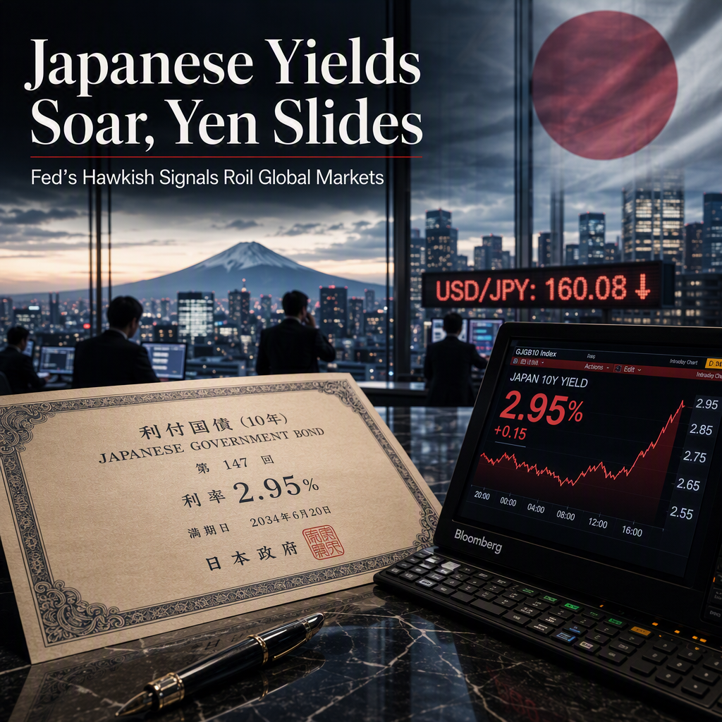 Japanese Bond Yields Hit 30-Year High, Yen Weakens as Fed Chair Warsh's Hawkish Jackson Hole Speech Spurs Rate Hike Bets